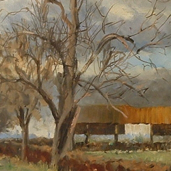 Detail of The Red Barn by Steve Williamson